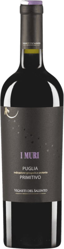 Free Shipping | Red wine Fantini I Muri I.G.T. Puglia Puglia Italy Primitivo 75 cl