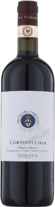 送料無料 | 赤ワイン Fattoria Le Corti Cortevecchia 予約 D.O.C.G. Chianti Classico イタリア Sangiovese, Colorino 75 cl