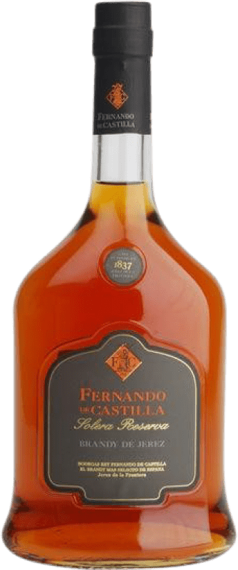 Envoi gratuit | Brandy Fernando de Castilla Solera Réserve D.O. Jerez-Xérès-Sherry Andalousie Espagne 70 cl