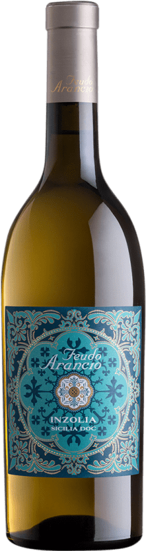 Spedizione Gratuita | Vino bianco Feudo Arancio D.O.C. Sicilia Sicilia Italia Inzolia 75 cl