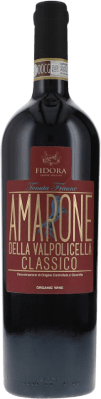 Бесплатная доставка | Красное вино Fidora Fraune Classico D.O.C.G. Amarone della Valpolicella Venecia Италия Corvina, Rondinella, Corvinone 75 cl