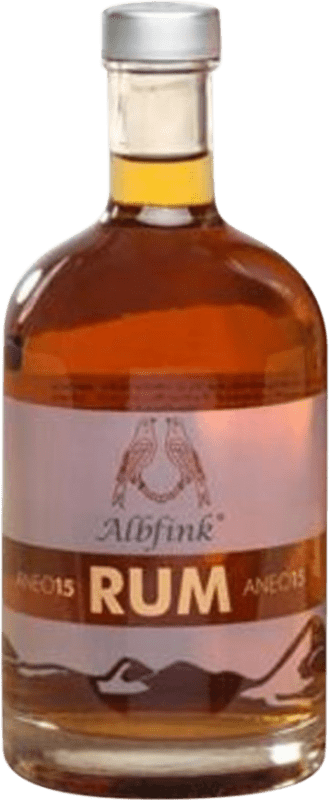 81,95 € Free Shipping | Rum Albfink Karibischer Rum 15 Years Medium Bottle 50 cl