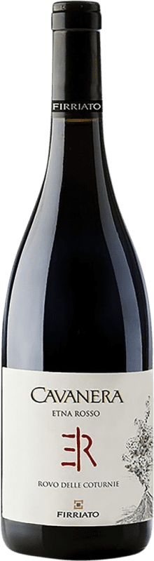 Free Shipping | Red wine Firriato Cavanera Rovo delle Coturnie Rosso D.O.C. Etna Sicily Italy Nebbiolo, Nerello Mascalese 75 cl