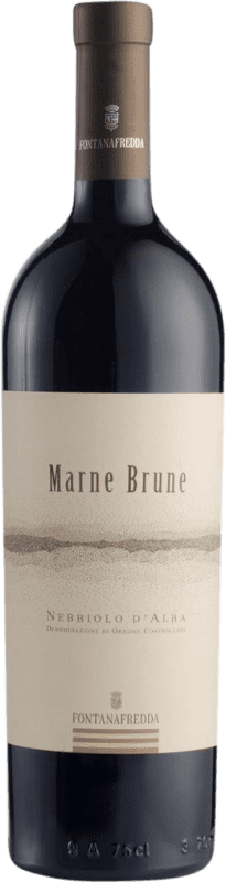 免费送货 | 红酒 Fontanafredda Marne Brune D.O.C. Nebbiolo d'Alba 皮埃蒙特 意大利 Nebbiolo 75 cl