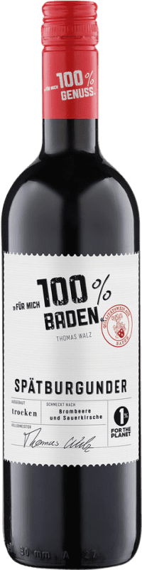 Spedizione Gratuita | Vino Rosso Markgräfler I.G. Baden Baden Germania Pinot Nero 75 cl