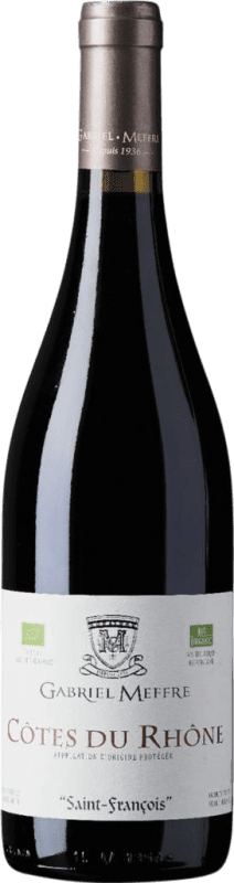 Free Shipping | Red wine Gabriel Meffre Saint Francois I.G.P. Calvados Pays d'Auge Rhône France Grenache, Nebbiolo 75 cl