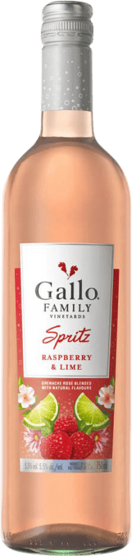 Kostenloser Versand | Rosé-Wein Gallo Spritz Himbeere Limette I.G. California Kalifornien Vereinigte Staaten 75 cl