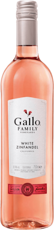 11,95 € Envio grátis | Vinho Rosé Gallo White I.G. California