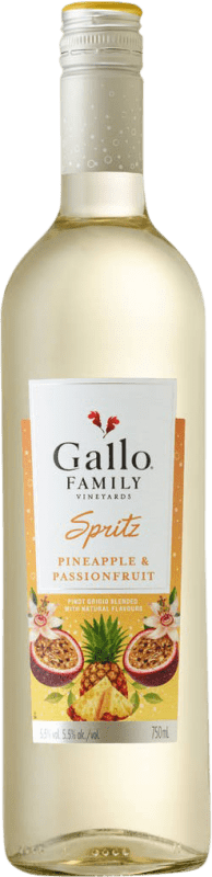 Envoi gratuit | Vin blanc Gallo Gallo Spritz Ananas Passionsfrucht États Unis 75 cl