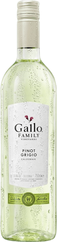 Free Shipping | White wine Gallo United States Pinot Grey 75 cl