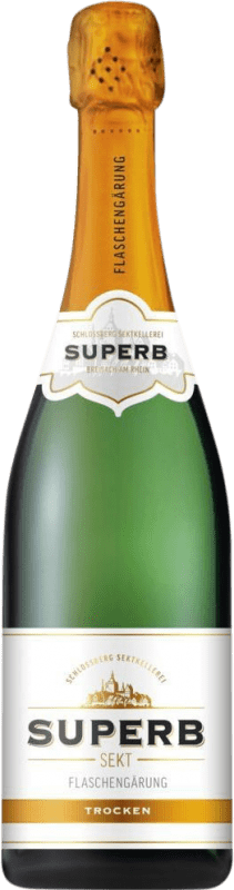 Envoi gratuit | Blanc mousseux Geldermann Superb Sekt Sec Allemagne 75 cl