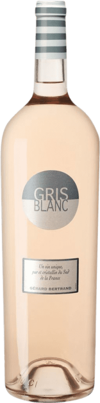 Envio grátis | Vinho rosé Gérard Bertrand I.G.P. Vin de Pays d'Oc Bordeaux França Grenache Cinza Garrafa Jéroboam-Duplo Magnum 3 L