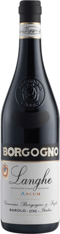 Free Shipping | Red wine Giacomo Borgogno Ancum D.O.C. Langhe Piemonte Italy Dolcetto 75 cl