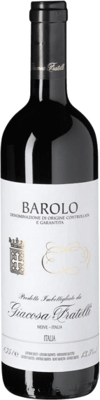 Free Shipping | Red wine Giacosa Fratelli D.O.C.G. Barolo Piemonte Italy Nebbiolo 75 cl