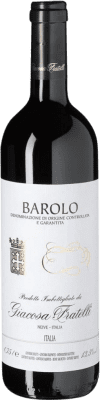 Spedizione Gratuita | Vino rosso Giacosa Fratelli D.O.C.G. Barolo Piemonte Italia Nebbiolo Mezza Bottiglia 37 cl