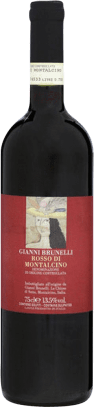 Kostenloser Versand | Rotwein Gianni Brunelli D.O.C. Rosso di Montalcino Toskana Italien Sangiovese 75 cl