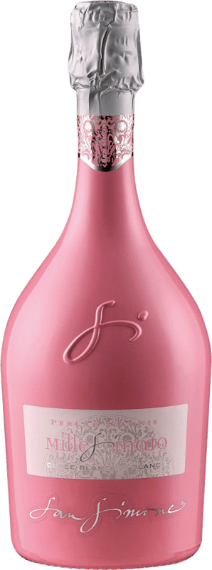 送料無料 | ロゼスパークリングワイン Gino Brisotto Millesimato Cuvée Blanc de Blancs Pink Brut フリウリ - ヴェネツィアジュリア イタリア Chardonnay, Glera 75 cl