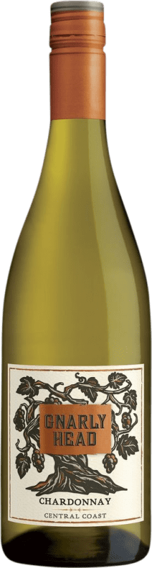 Free Shipping | White wine Gnarly Head I.G. California California United States Chardonnay 75 cl