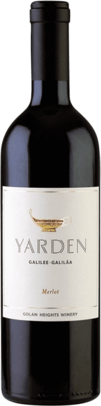 Free Shipping | Red wine Golan Heights Yarden Galilea Israel Merlot 75 cl