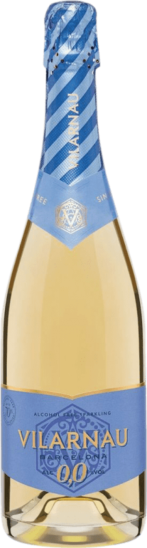 Envio grátis | Espumante branco González Byass Vilarnau D.O. Cava Catalunha Espanha Nebbiolo, Macabeo 75 cl Sem Álcool