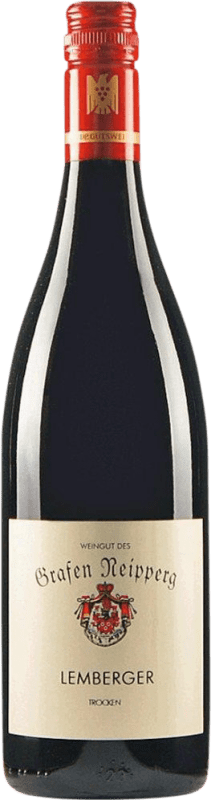 Free Shipping | Red Wine Graf Neipperg Trocken — Dry Germany Lemberger Half Bottle 37 cl