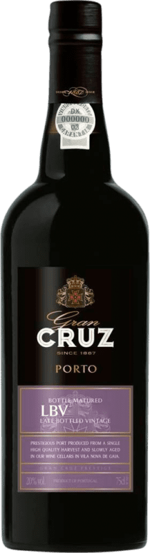 Free Shipping | Fortified wine Gran Cruz LBV I.G. Porto Porto Portugal 75 cl