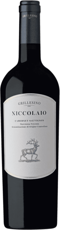 37,95 € | Red wine Grillesino. Niccolaio I.G.T. Toscana Tuscany Italy Cabernet Sauvignon, Cabernet Franc 75 cl