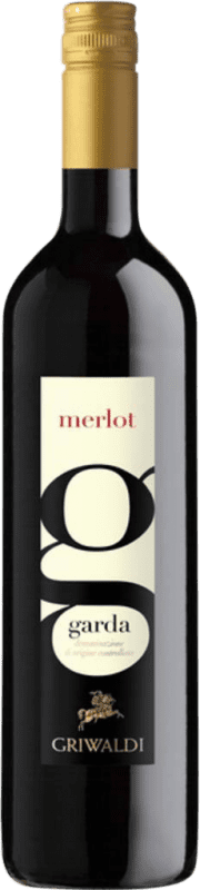 Envoi gratuit | Vin rouge Griwaldi D.O.C. Garda Venecia Italie Merlot 75 cl