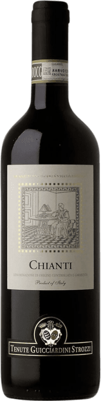 Бесплатная доставка | Красное вино Guicciardini Strozzi D.O.C.G. Chianti Тоскана Италия Sangiovese 75 cl