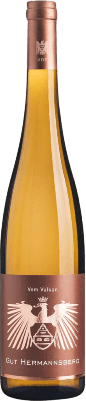 Free Shipping | White wine Gut Hermannsberg Schlossböckelheimer Vom Vulkan Dry Q.b.A. Nahe Nahe Germany Riesling 75 cl