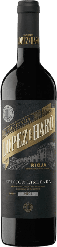 9,95 € | Красное вино Hacienda López de Haro Edición Limitada D.O.Ca. Rioja Ла-Риоха Испания Tempranillo, Mazuelo 75 cl