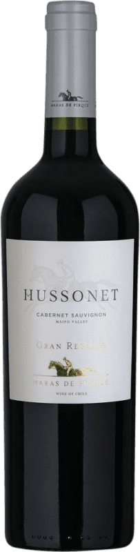 14,95 € | Red wine Viña Haras de Pirque Hussonet Grand Reserve I.G. Valle del Maipo Santiago de Chile Chile Cabernet Sauvignon 75 cl