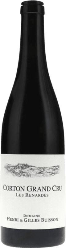 Free Shipping | Red wine Henri et Gilles Buisson Grand Cru Les Renardes A.O.C. Corton Burgundy France Pinot Black 75 cl