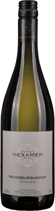 Бесплатная доставка | Белое вино Hexamer сухой Q.b.A. Nahe Nahe Германия Pinot White 75 cl