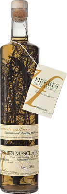 Herbal Liqueur Dos Perellons 70 cl Hierbas de Mallorca — Mallorcan Herbs, Hierbas Mezcladas — Mixed Herbs