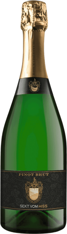 Бесплатная доставка | Белое игристое Hiss Pinot Traditionelle Sekt брют Германия Pinot Grey, Pinot Meunier 75 cl