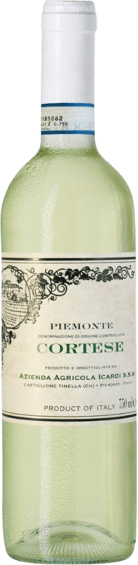 Envoi gratuit | Vin blanc Icardi D.O.C. Piedmont Piémont Italie Cortese 75 cl