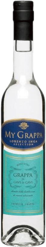 Envio grátis | Aguardente Grappa Inga D.O.C.G. Cortese di Gavi Piemonte Itália Cortese Garrafa Medium 50 cl