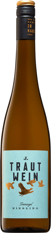 Free Shipping | White wine J. Trautwein Tonmergel Q.b.A. Rheinhessen Rheinhessen Germany Riesling 75 cl