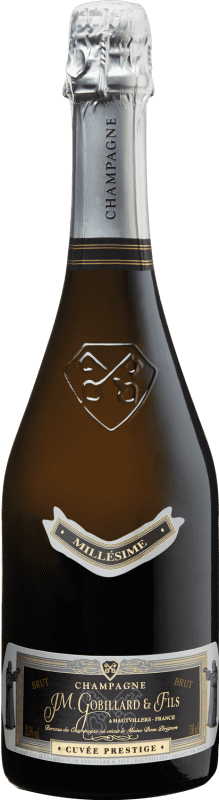 67,95 € Spedizione Gratuita | Spumante Bianco JM. Gobillard Hautvillers Brut Cuvée, Millésimé, Prestige A.O.C. Champagne