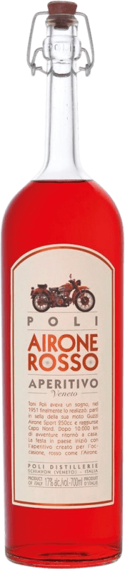 Envío gratis | Licores Jacopo Poli Airone Rosso I.G.T. Venezia Venecia Italia 70 cl