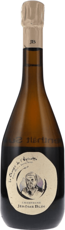 Envoi gratuit | Blanc mousseux Jérôme Blin Le Champ de l'Épinette Extra- Brut A.O.C. Champagne Champagne France Pinot Noir 75 cl Sans Alcool