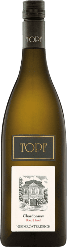 Бесплатная доставка | Белое вино Johann Topf Hasel I.G. Kamptal Кампталь Австрия Chardonnay 75 cl