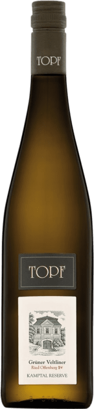 Envio grátis | Vinho branco Johann Topf Offenberg Reserva I.G. Kamptal Kamptal Áustria Grüner Veltliner 75 cl