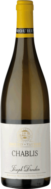 Бесплатная доставка | Белое вино Joseph Drouhin A.O.C. Chablis Бургундия Франция Chardonnay Половина бутылки 37 cl