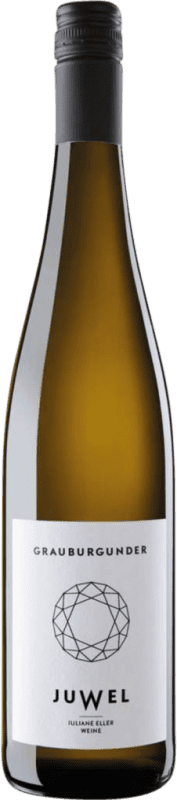 Envio grátis | Vinho branco Juliane Eller Juwel Seco Q.b.A. Rheinhessen Rheinhessen Alemanha Pinot Cinza 75 cl