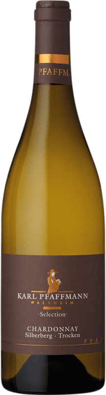 Envoi gratuit | Vin blanc Karl Pfaffmann Spätlese Sec Q.b.A. Pfälz Pfälz Allemagne Chardonnay 75 cl