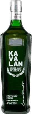 ウイスキーシングルモルト Kavalan Concertmaster Taiwanesischer Port Cask Finish ボトル Medium 50 cl