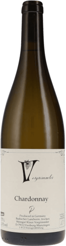 免费送货 | 白酒 Klaus Vorgrimmler I.G. Baden Baden 德国 Chardonnay 75 cl