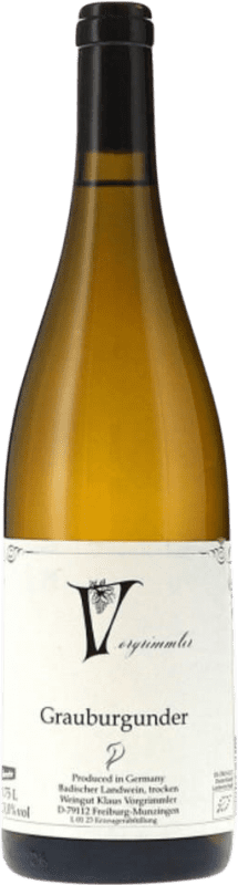 送料無料 | 白ワイン Klaus Vorgrimmler I.G. Baden Baden ドイツ Pinot Grey 75 cl